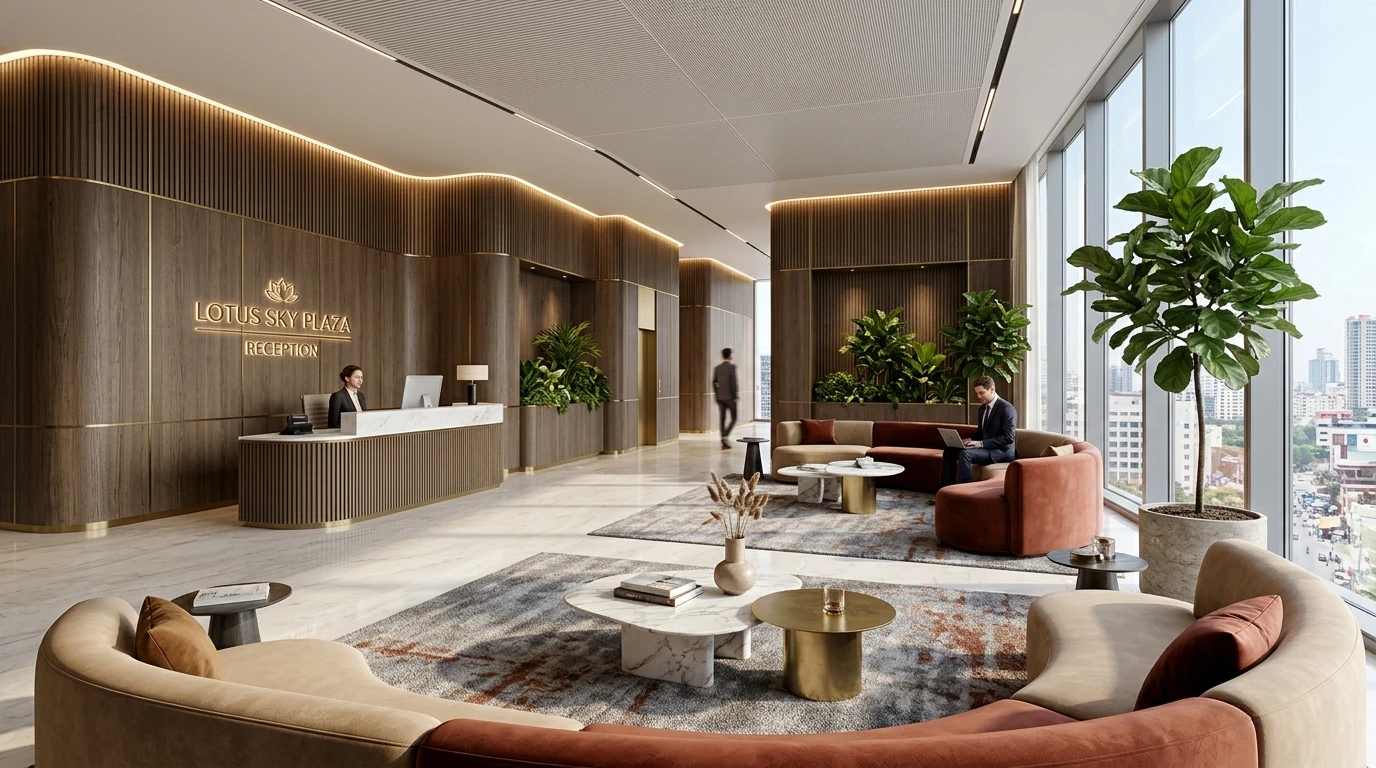 lotus sky plaza high speed elevators